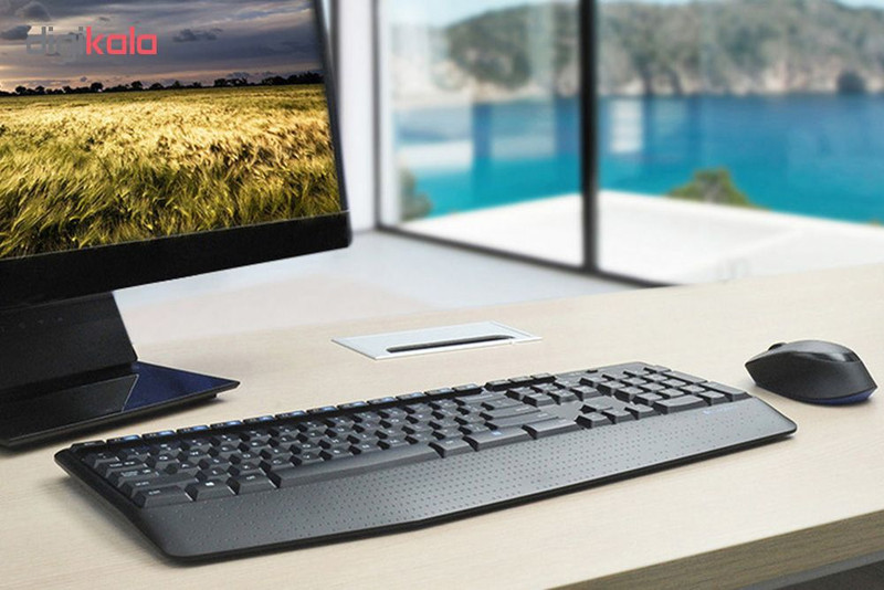 کیبورد و ماوس بی سیم لاجیتک مدل MK345 با حروف فارسی