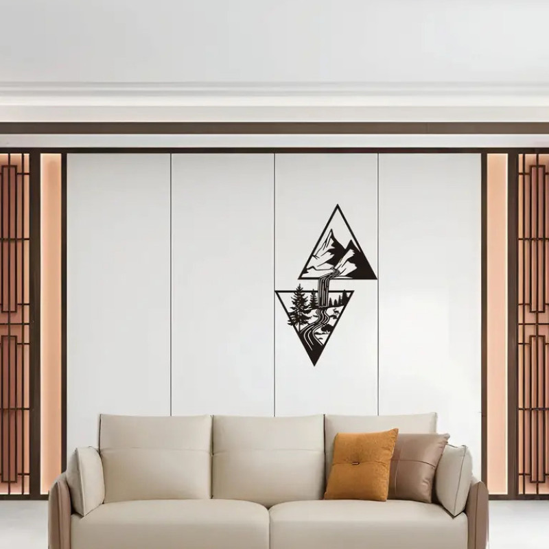 دیوارکوب مدل چوبی کد T63-1