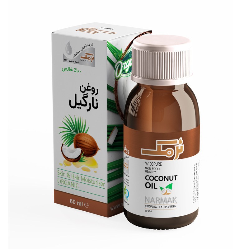 روغن نارگیل نرمک مدل 002 حجم 60 میلی لیتر