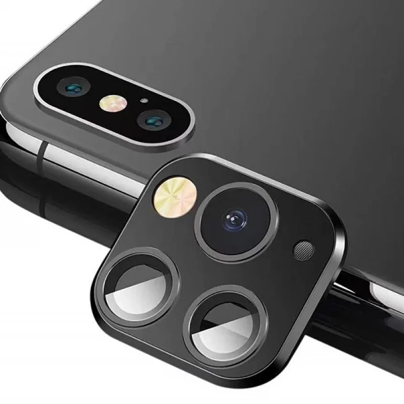 محافظ لنز تزئینی دوربین مدل E20 مناسب برای گوشی موبایل اپل Iphone X