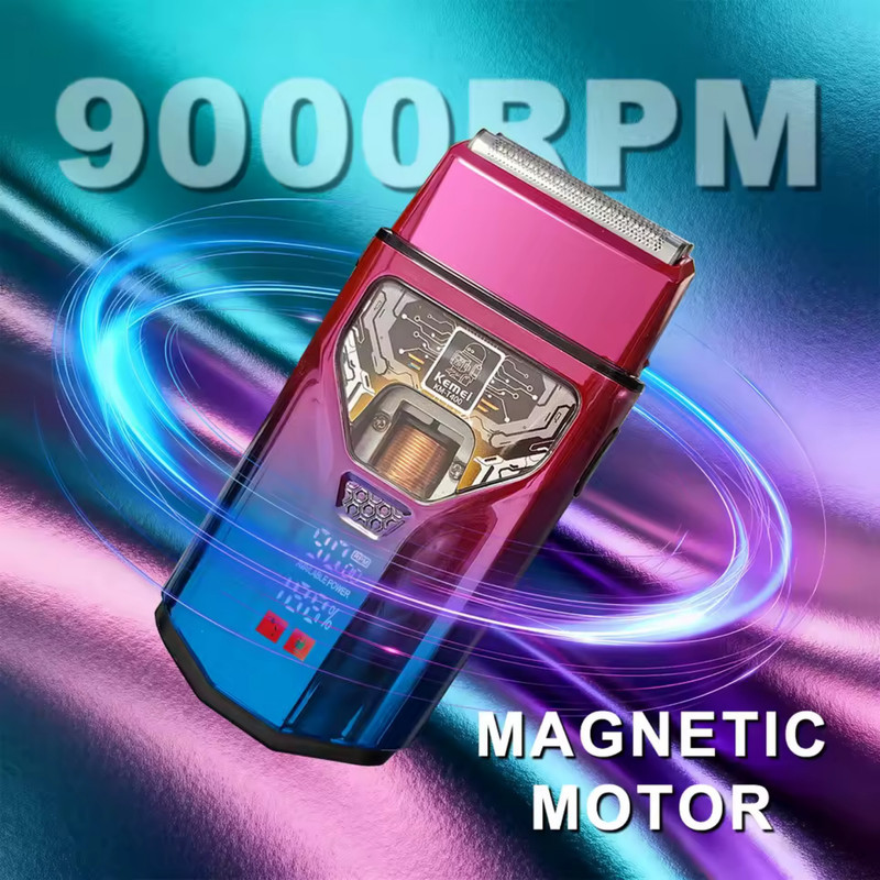 ماشین اصلاح موی صورت شارژی کیمی مدل KM-T400