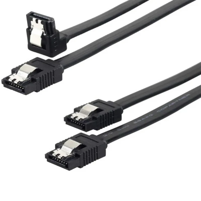 کابل دیتا SATA 3 مدل 12CF1 طول 0.5 متر بسته 2 عددی