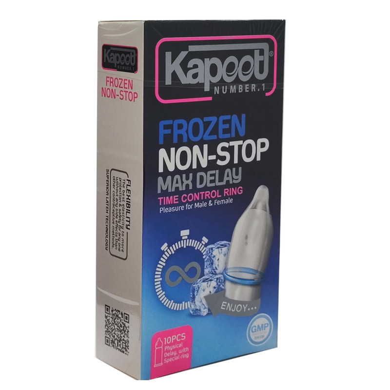 کاندوم کاپوت مدل NON-STOP بسته 10 عددی به همراه کاندوم کاپوت مدل Classic Lubricated بسته 3 عددی
