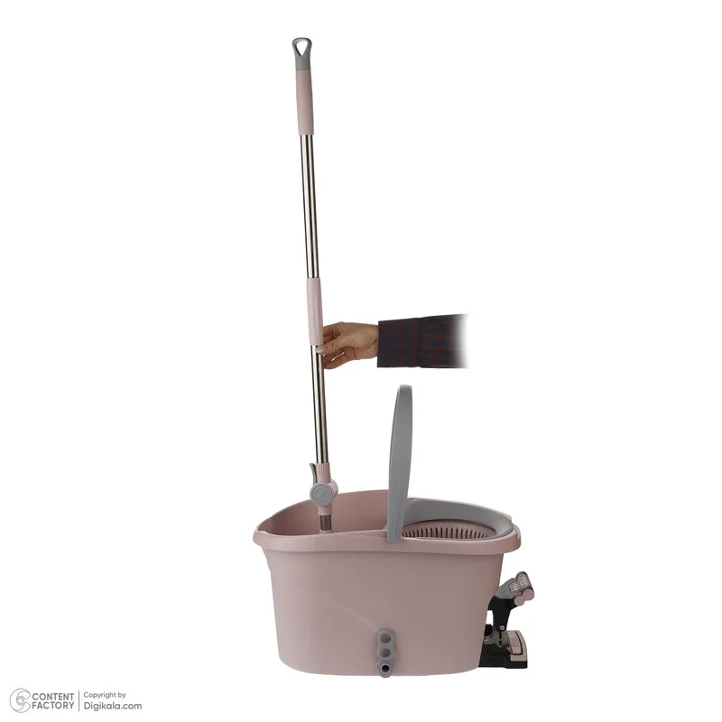 ست سطل و زمین شوی شاین مدل شانا Plastic Basket
