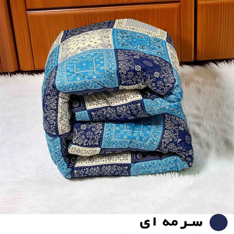 لحاف دونفره مانیکاهوم مدل چهل تکه پلاس Cheheltekeh plus  سایز 200*220 سانتی‌ متر