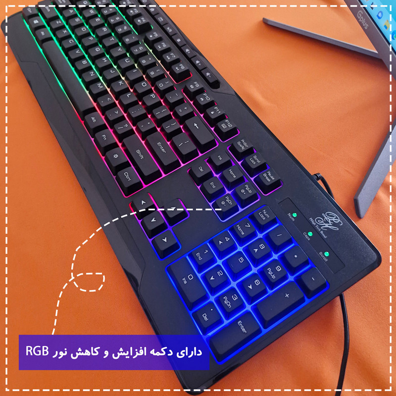 کیبورد گیمینگ پی های تک مدل X260