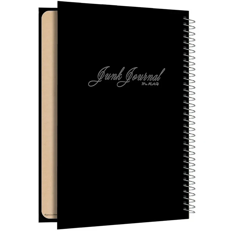 دفتر مستر راد مدل جانک ژورنال طرح اسکرپ بوک کد 1616 scrapbook