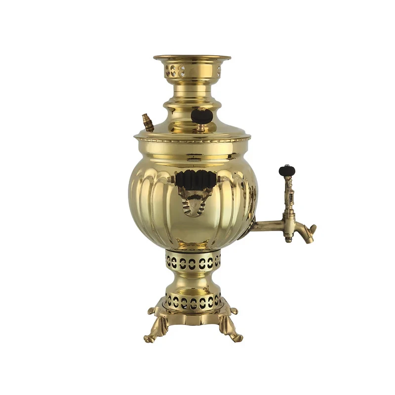سماور زغالی عبدی مدل صدف گنجایش 2.5 لیتر