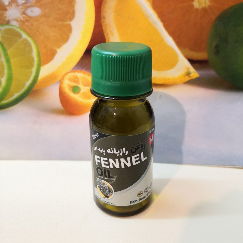 روغن رازیانه پامکا مدل پایه حجم 60 میلی لیتر