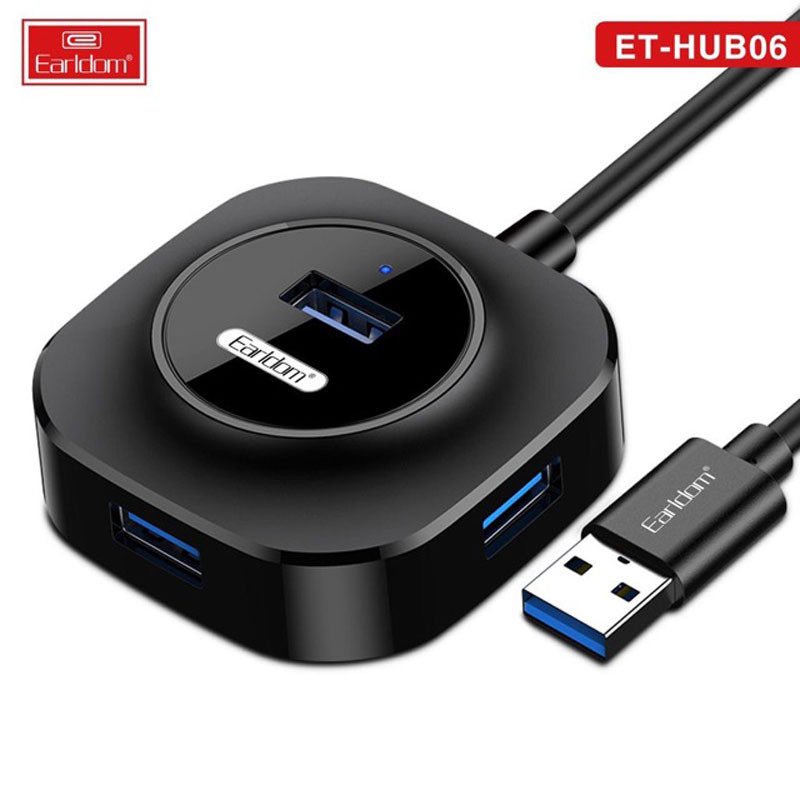هاب 4 پورت USB 2.0 ارلدام مدل ET-HUB06