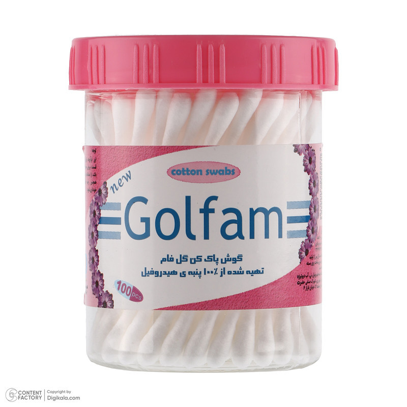 گوش پاک کن گلفام مدل 04 چهار بسته 100 عددی