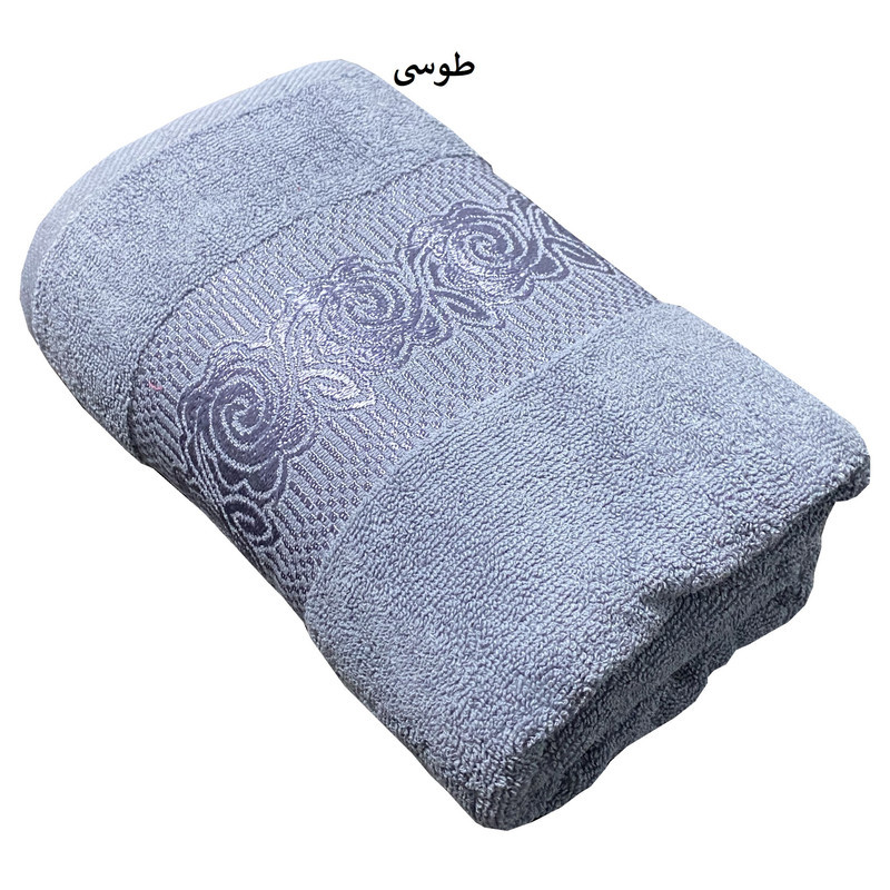 حوله دستی شایسته مدل روژان سایز 32×57 سانتی متر