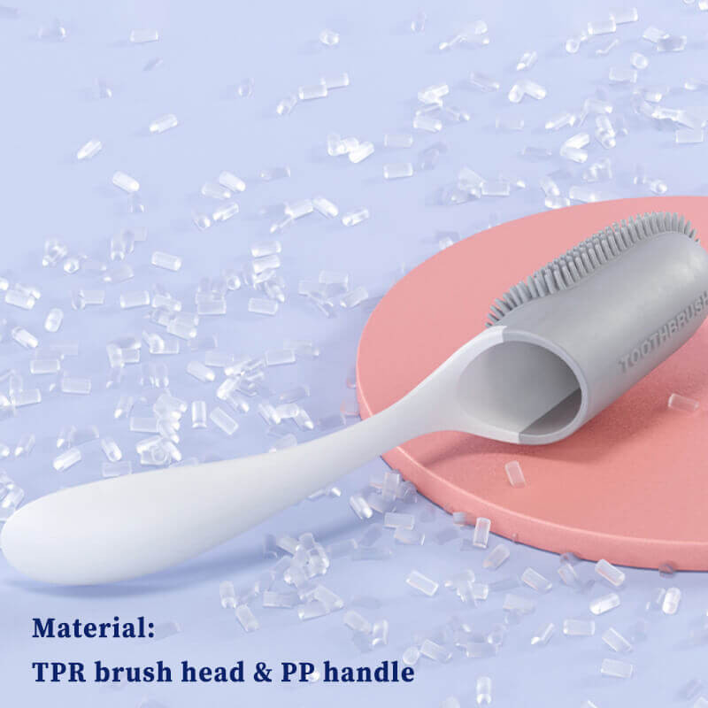 مسواک انگشتی سگ و گربه مدل دندانه نرم TPR غذایی
