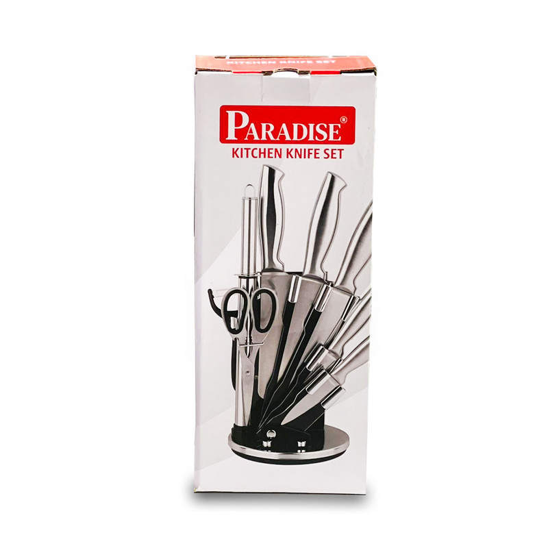 سرویس چاقو آشپزخانه 8 پارچه پارادایس مدل HS-1000