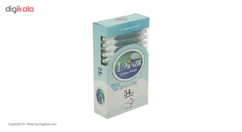 گوش پاک کن کودک دینا مدل Blue بسته 54 عددی