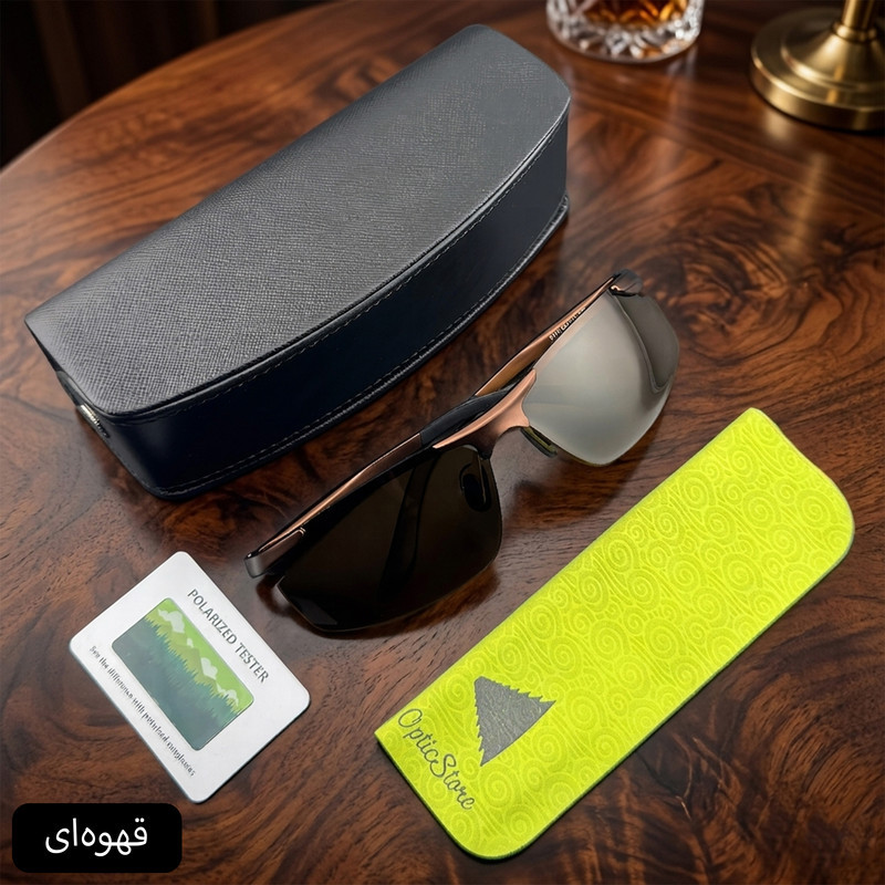 عینک ورزشی مدل 8179 Polarized Metal مناسب برای انواع ورزش‌ها