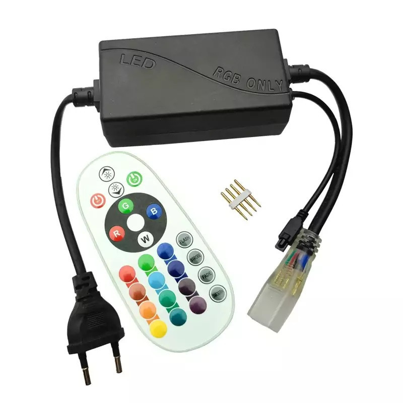 ریسه ال ای دی مدل  شلنگی RGB طول 3 متر به همراه ریموت