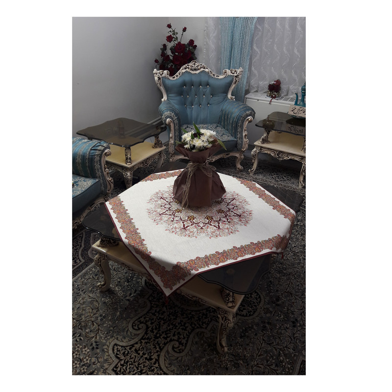 رومیزی مدل افتاب