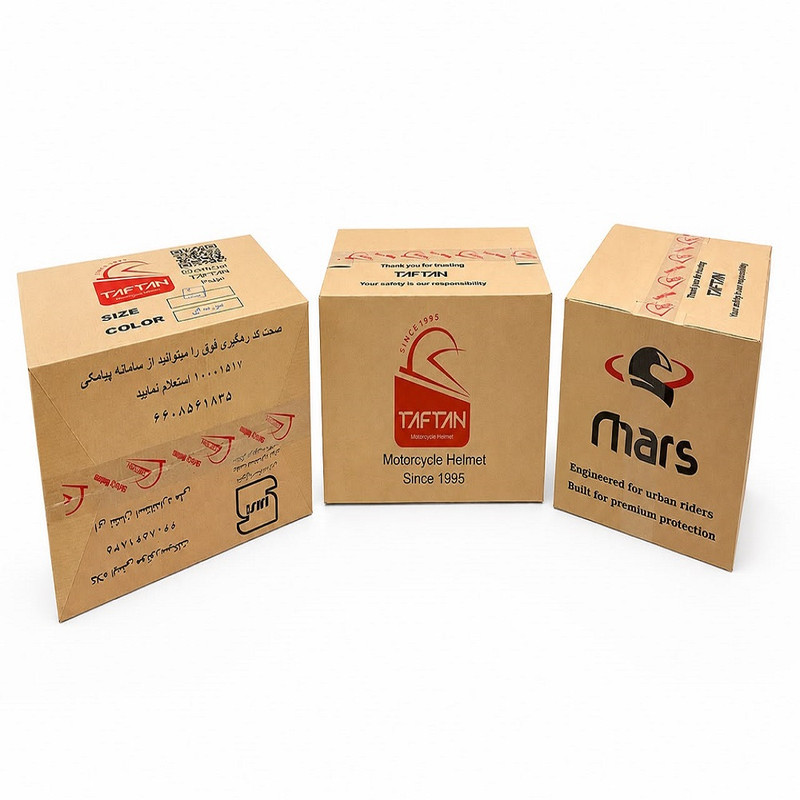 کلاه کاسکت فک متحرک تفتان مدل مارس
