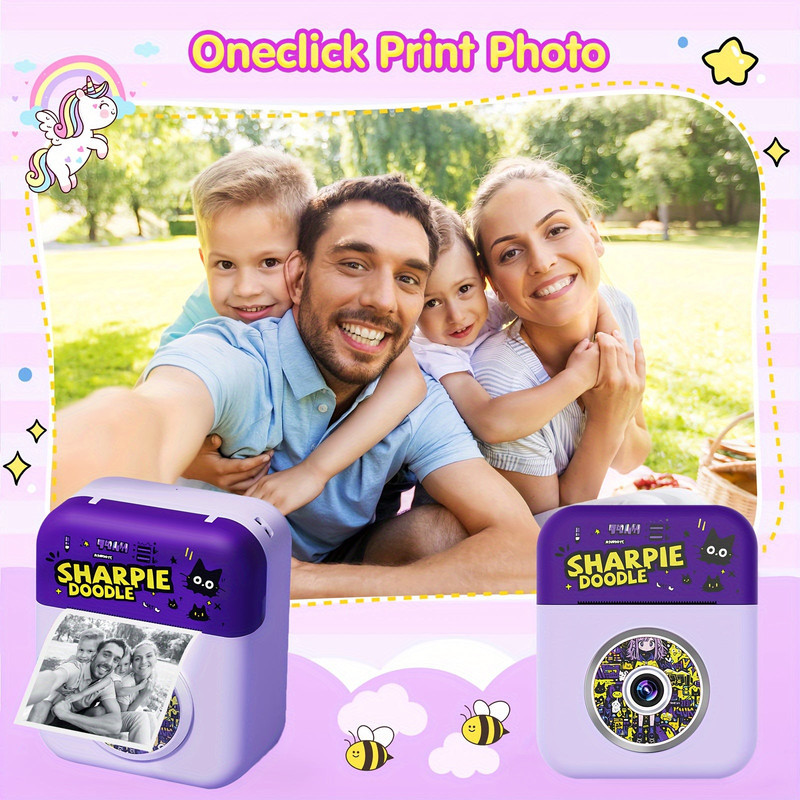 دوربین عکاسی چاپ سریع مدل Kids Digital Camera