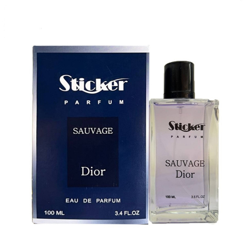 ادو پرفیوم مردانه استیکر مدل Dior SAUVAGE با رایحه خنک حجم 100 میلی لیتر