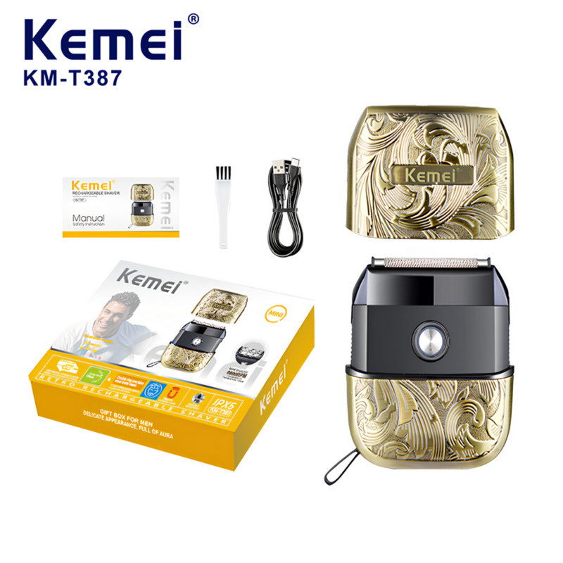 ماشین اصلاح موی صورت شارژی کیمی مدل KM-T387