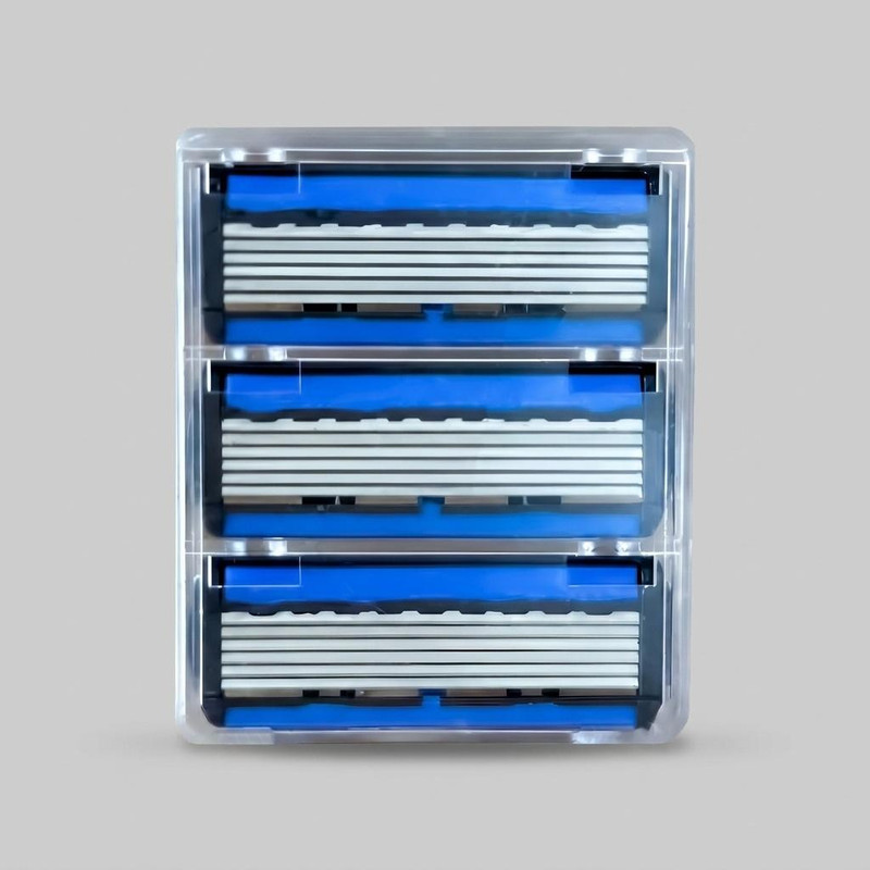 تیغ یدک پنرول مدل PRCL - Razor Refills 6 X3 بسته 3 عددی
