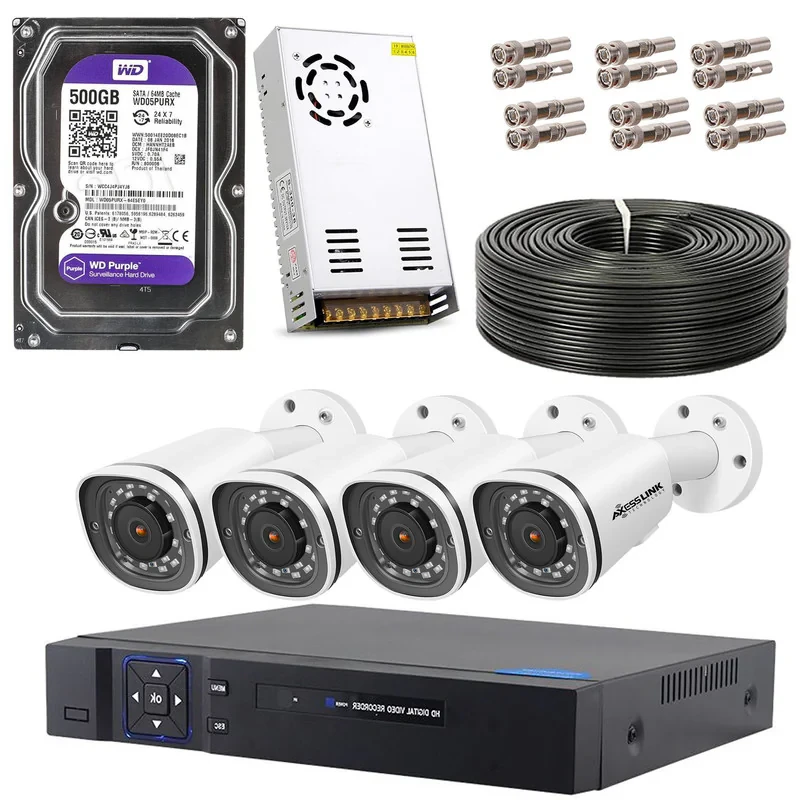 سیستم امنیتی مدل FULL HD KIT 004 - AXESSLINK