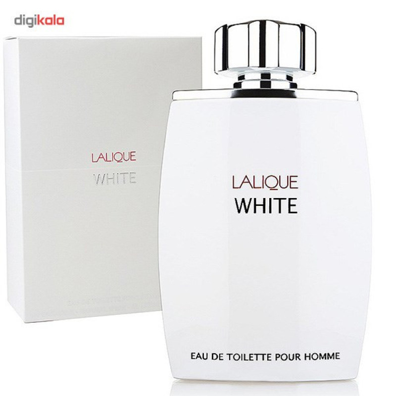 ادو تویلت مردانه لالیک مدل White حجم 125 میلی لیتر