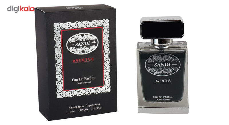 ادو پرفیوم مردانه سندی مدل Aventus حجم 100 میلی لیتر