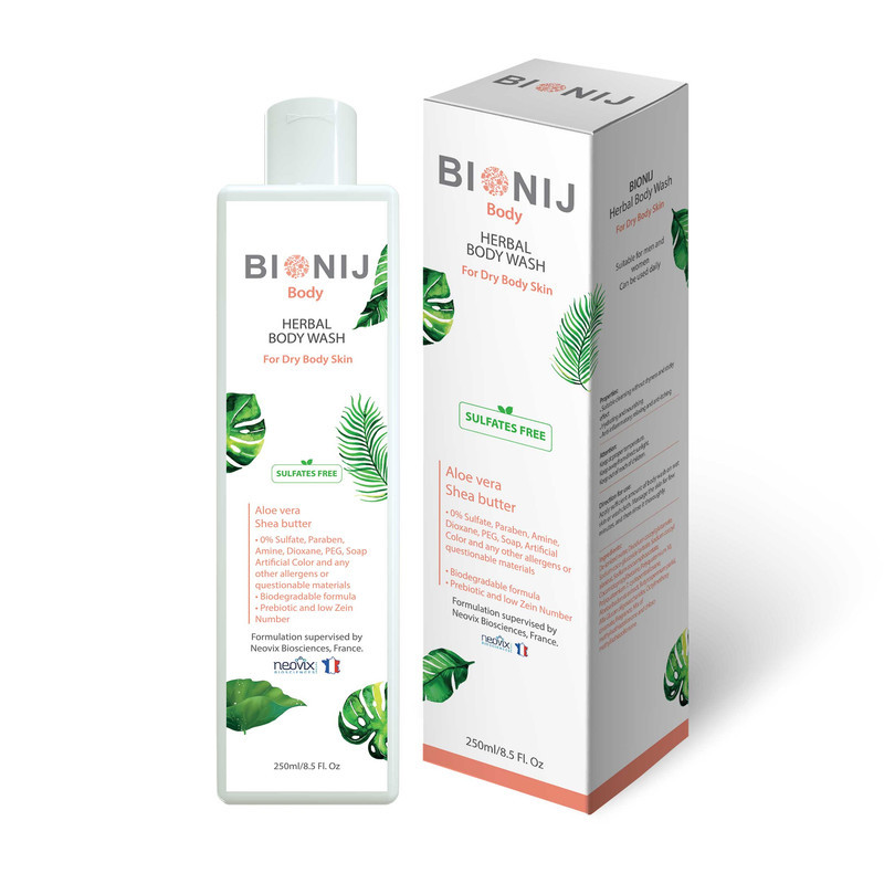 شامپو بدن بیونیج مدل Dry Skin حجم 250 میلی لیتر