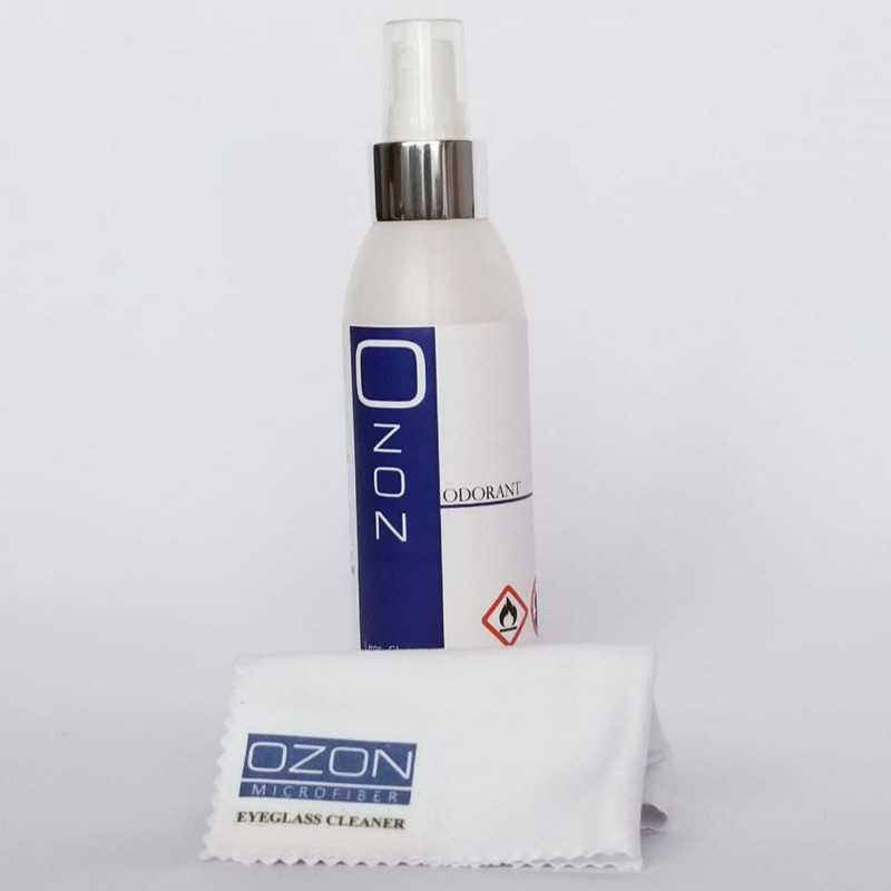 اسپری و دستمال پاک کننده عینک اوزون مدل عطری کد ODORANT 150