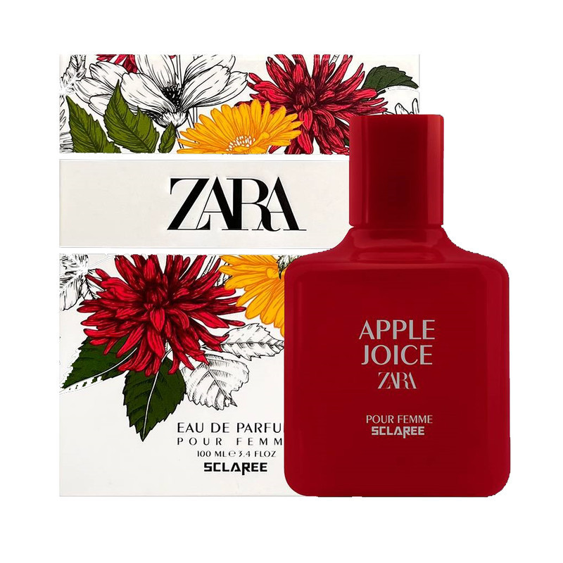 ادوپرفیوم زنانه اسکلاره مدل Zara Apple Joice حجم 100 میلی‌لیتر