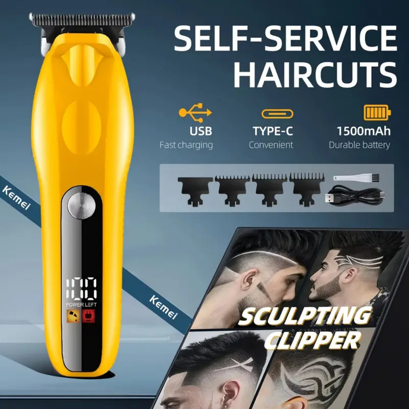 ماشین اصلاح موی سر و صورت شارژی کیمی مدل km-1678