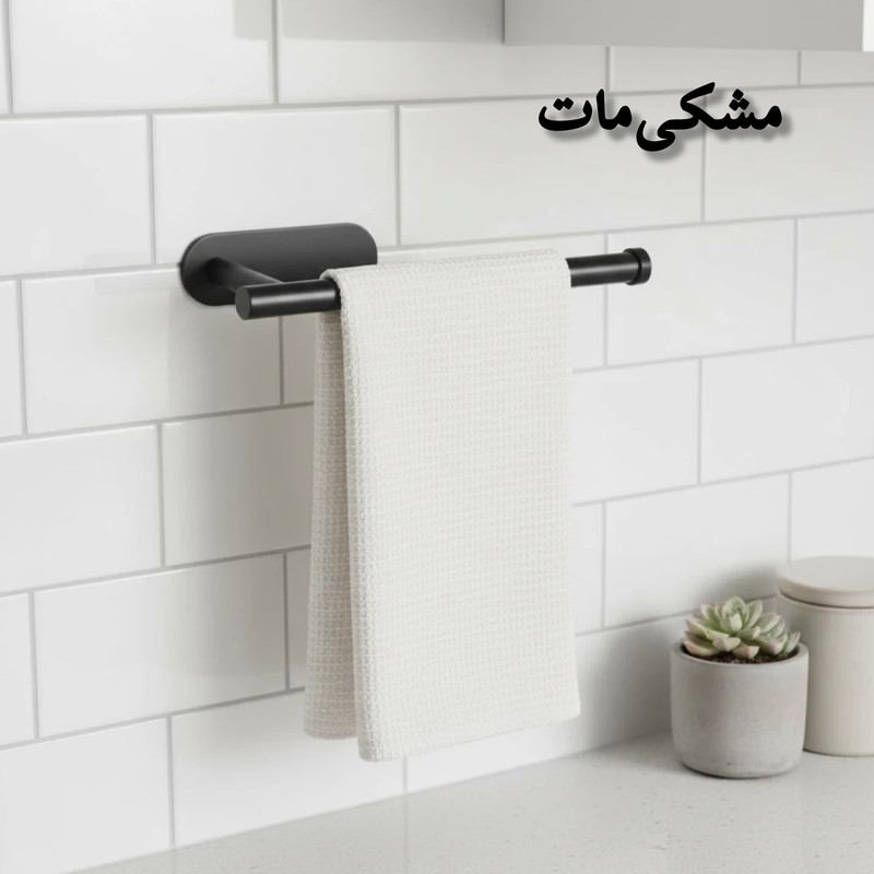 پایه رول دستمال کاغذی آریا نوین مدل چسبی کد CBG01