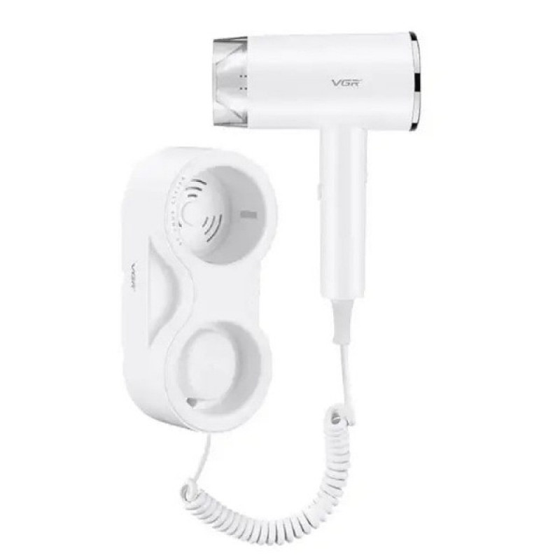 سشوار دیواری 1600 وات وی جی ار مدل V-407