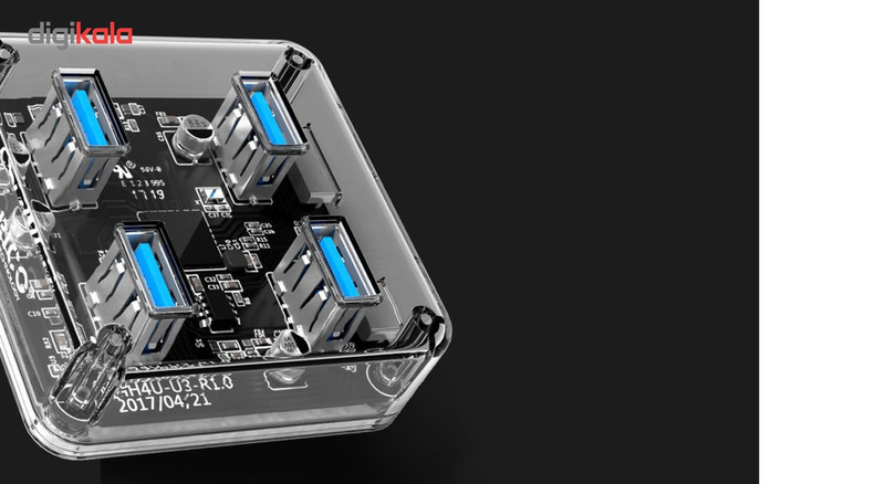 هاب USB 3.0 چهار پورت اوریکو مدل MH4U-U3-10