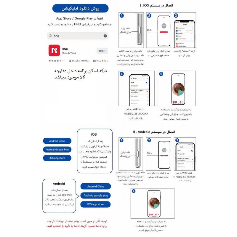 گوش پاک‌کن برقی مدل NE Series