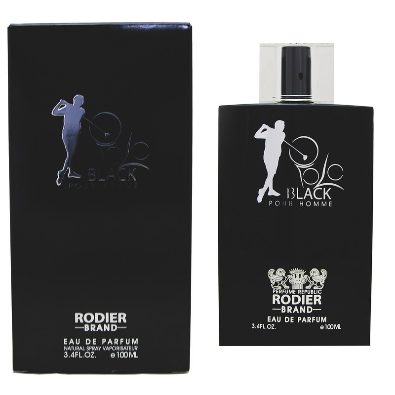 ادو پرفیوم مردانه رودیر مدل Polo Black حجم 100 میلی لیتر