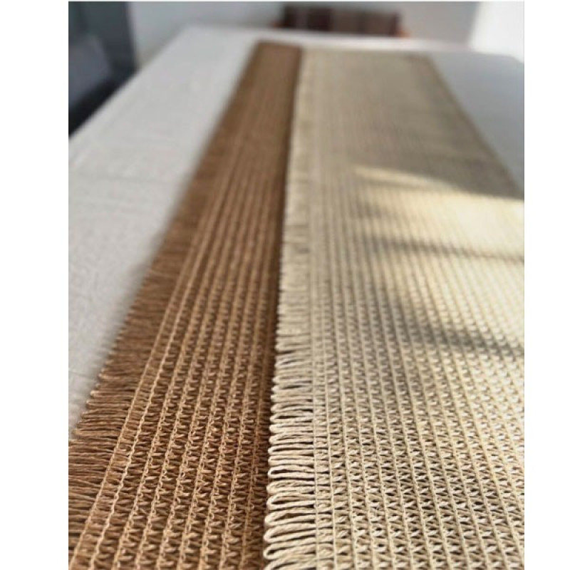 رانر مدل حصیری wicker سایز 150x30 سانتی‌متر