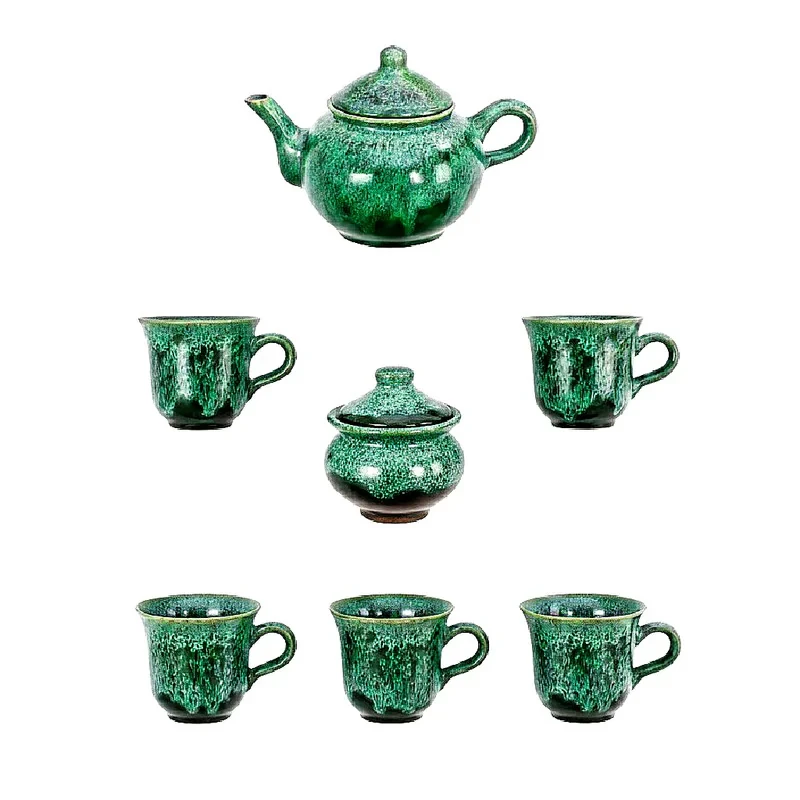 سرویس چای خوری 7 پارچه طرح شره ای