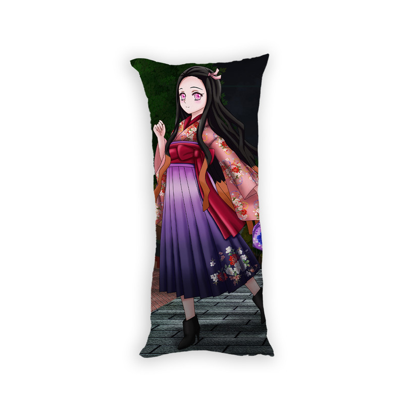 بالش مدل demon slayer طرح nezuko