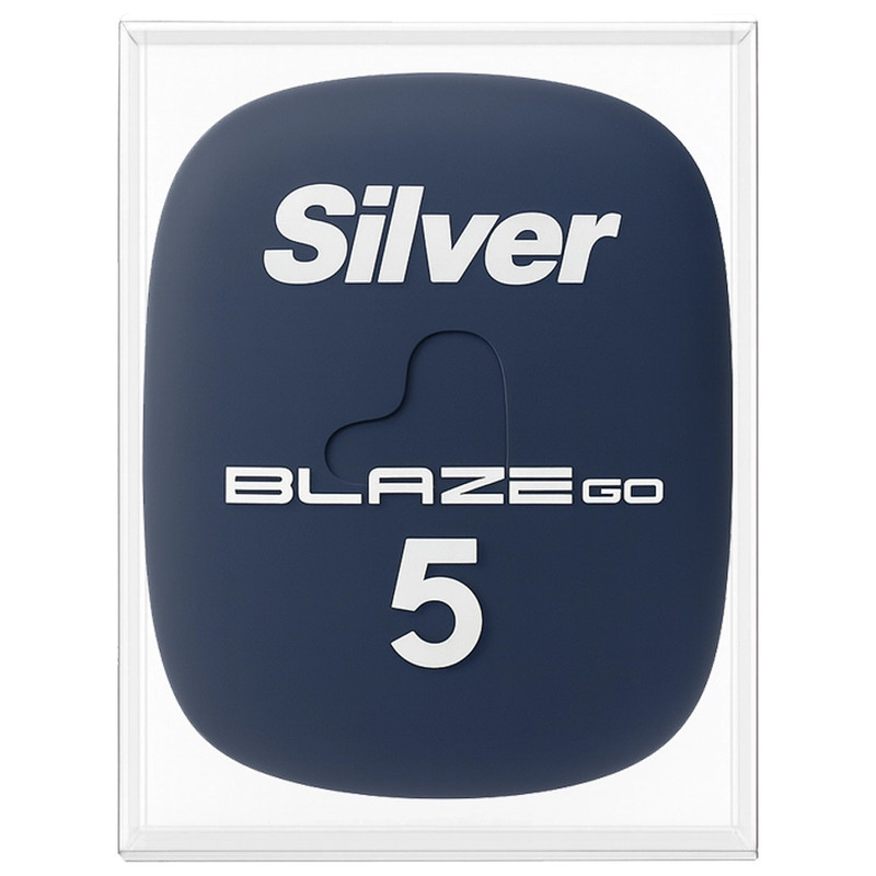 خودتراش سیلور مدل Blaze5 GO به همراه تیغ یدک بسته 2 عددی