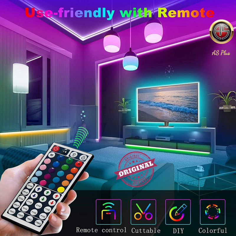 ریسه ال ای دی مدل As plus RGB44 key طول 5 متر