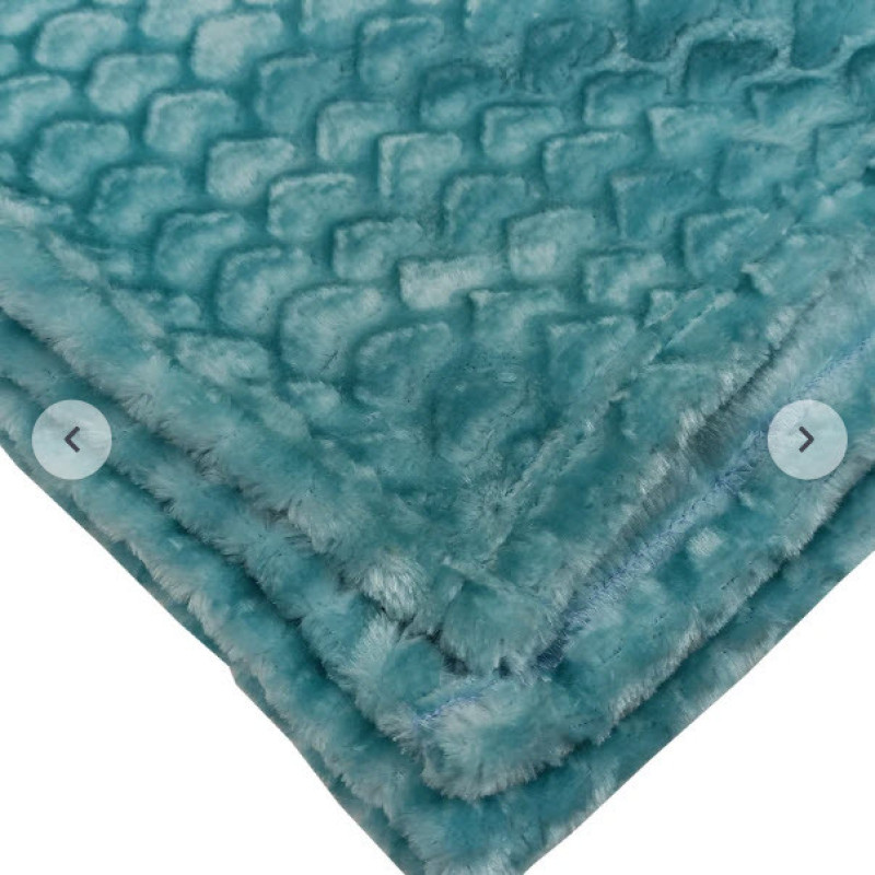 پتو یک نفره گلبافت مدل قلبی  سایز 200x150 سانتی‌متر
