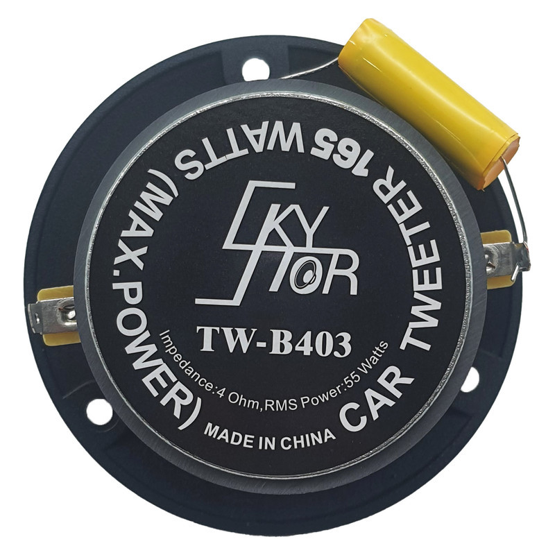 توییتر پشت و جلو خودرو اسکایلر مدل TW-B403 سایز 4 اینچ بسته دو عددی
