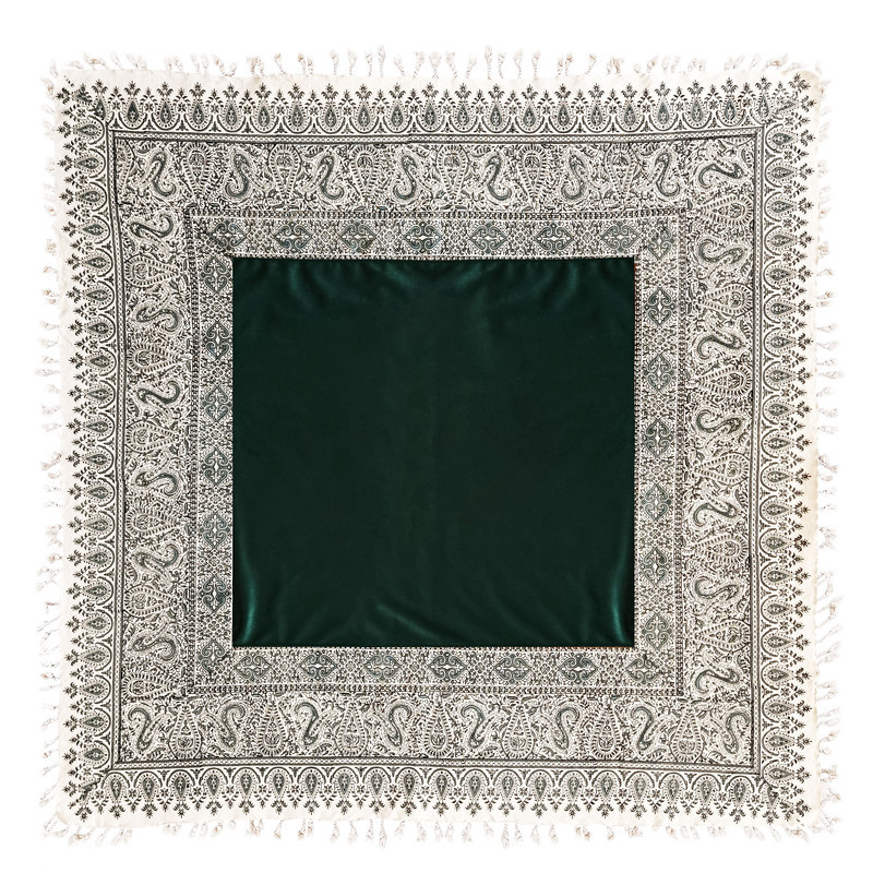 رومیزی مخمل مدل قلمکار سنتی