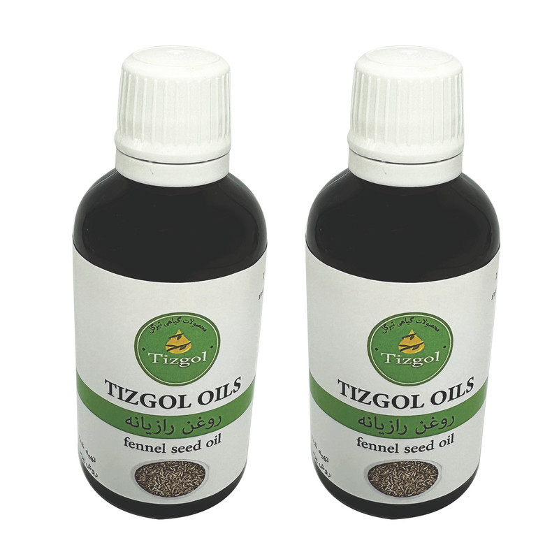 روغن رازیانه تیزگل مدل 003 حجم 100 میلی لیتر بسته 2 عددی