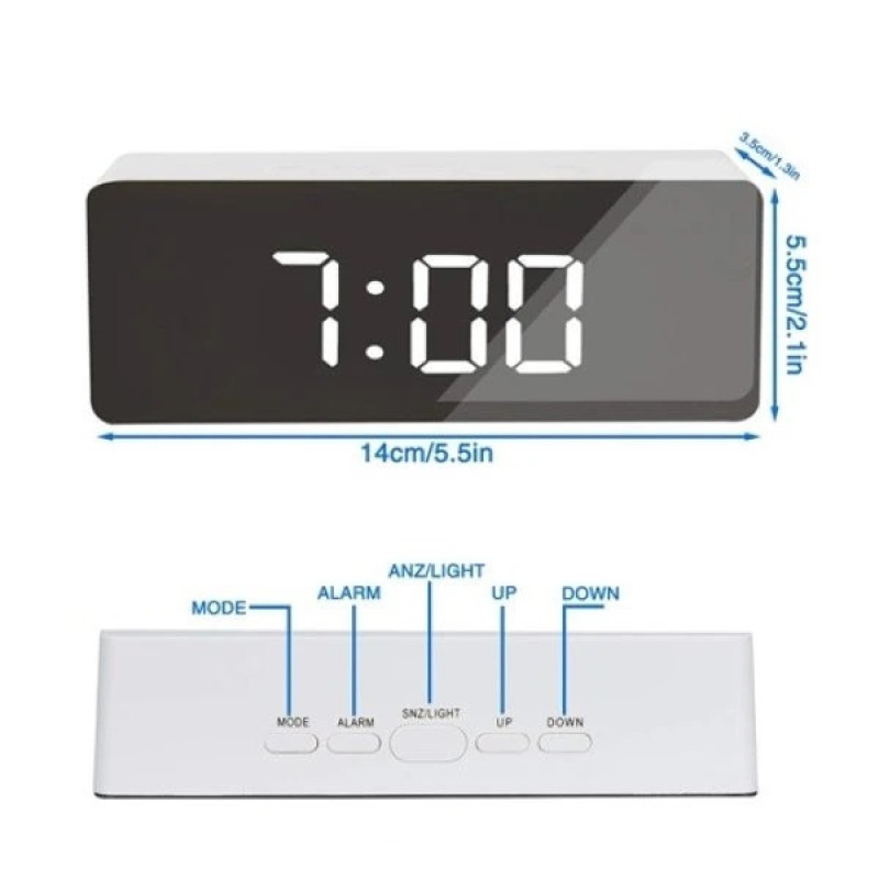 ساعت رومیزی دیجیتال مدل DS-3698-MAX