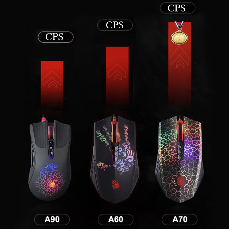 ماوس گیمینگ بلادی مدل A7O_RGB_ACTIVATED